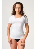 Seamless Yarım Kol Atlet Emay 5004 Beyaz görsel 7