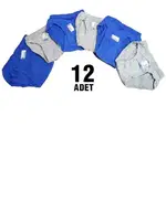 Renkli Erkek Çocuk Slip Külot 12Li Seher Yıldızı 0037-R