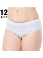 Ribana Bayan Bato Külot 12Li Seher Yıldızı 0028 Beyaz