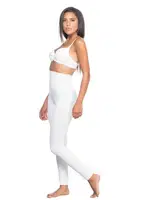 Selülit Önleyici Dikişsiz Tayt - 1 Beden Küçültür Emay 2045 Beyaz görsel 5