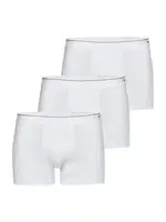 Shorty Erkek Boxer 3lü Paket Tender Cotton BlackSpade 9670  Beyaz