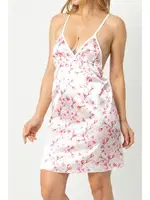 Sırt Dekolteli Saten Gecelik Phevos 012-002237 görsel 5