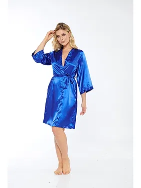 Sistina Sistina 14008 İpek Saten Sabahlık