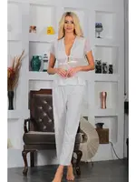 Sistina 1512 6'lı Set Penye Ekru farklı açı