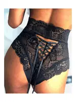 Dantel Külot Siyah Sistina K1002 Görsel detay görünüm