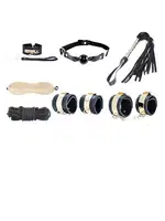 Siyah Gold Fantazi Harness Set Vip Club 414 Siyah detay görünüm