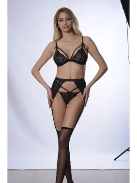 Sistina Siyah Jartiyer Takım Sistina 1035