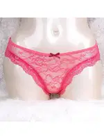 Dantelli Fiyonklu Slip Külot Slip Anıl 2723 - 10 Adet Pembe detay görünüm