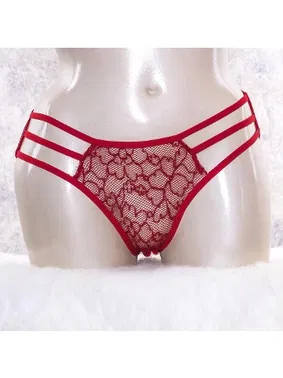 Anıl Dantelli İpli Fantezi Kadın Slip Anıl 2790 - 10 Adet