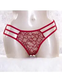 Anıl Dantelli İpli Fantezi Kadın Slip Anıl 2790 - 10 Adet