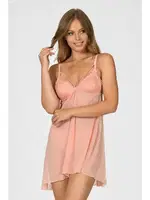 Somon Fantezi Gecelik NBB 3350 Somon detay görünüm