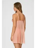 Somon Fantezi Gecelik NBB 3350 Somon farklı açı