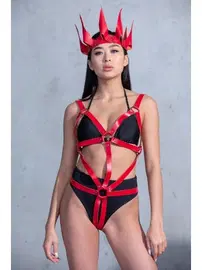 missisX Taçlı Fantezi Harness MissisX 2034