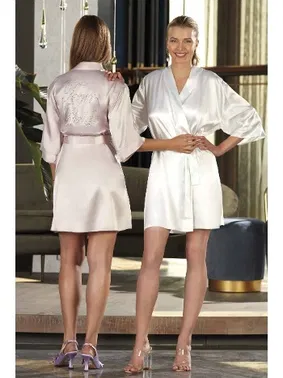 Nurteks Team Bride Saten Sabahlık Nurteks 5301