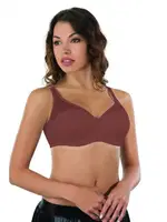 Tül Push Up Toparlayıcı Sütyen C Cup Emay 167 C Bordo görsel 6