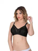  Emay 171 C CUP Basic Toparlayıcı Sütyen 171C Siyah farklı açı