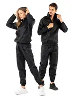 Termal Sauna Eşofman Terleten Eşofman Miorre 001-078003 Siyah görsel 4