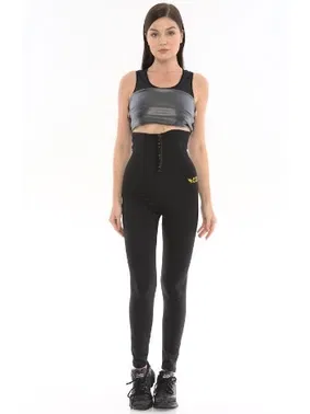 Form Angel Termal Sauna Uzun Agraflı Tayt Form Angel 123 - Alternatif Görünüm