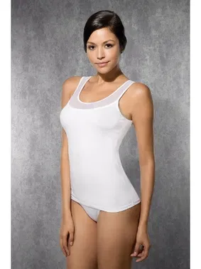 Doreanse Transparan Askılı Büyük Beden Modal Atlet Doreanse 9370P