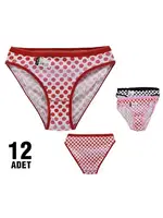 Janna Bikini Tutku 0543 - 12 Adet Asorti