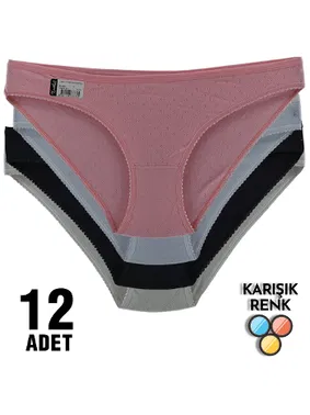 Tutku Sofia Kadın Külot Bikini Tutku 0553 - 12 Adet