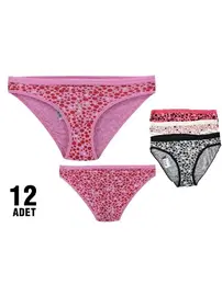 Tutku Begüm Bayan Bikini Külot Tutku 0821 - 12 Adet