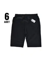 Tutku 0845 Elestan Kısa Kız Çocuk Tayt - 6 Adet Siyah