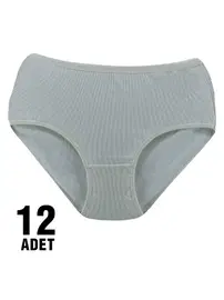 Tutku Kaşkorse Yüksek Bel Bato Külot Tutku 0959 - 12 Adet
