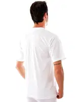 Beyaz Sıfır Yaka Erkek Penye Atlet Tutku 0105 - 6 Adet Beyaz farklı açı