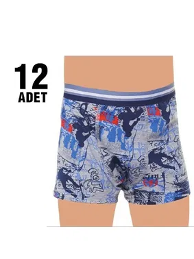 Tutku Tutku Empirme Erkek Çocuk Boxer 0254 - 12 Adet