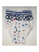 Empirme Likralı %100 Pamuk Erkek Çocuk Slip Tutku Külot 0255 - 12 Adet Asorti farklı açı