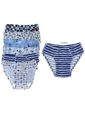 Tutku Empirme Likralı %100 Pamuk Erkek Çocuk Slip Tutku Külot 0255 - 12 Adet - Alternatif Görünüm
