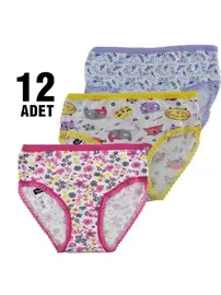Tutku Empirme Kız Çocuk Slip Külot Tutku 0840 - 12 Adet