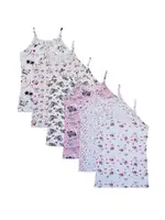 Tutku Elestan Empirme Kız İp Askılı Atlet 6Llı Asorti