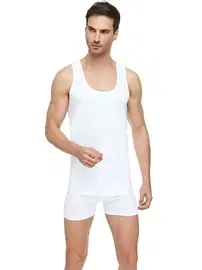 Tutku Elit Tutku Elit %100 Pamuk Erkek Penye Atlet 1001