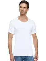 Erkek Penye Bisiklet Atlet %100 Pamuk Tutku Elit 1002 Beyaz