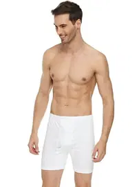 Tutku Elit Tutku Elit 1051 Arjantin Paçalı Erkek Boxer %100 Pamuk