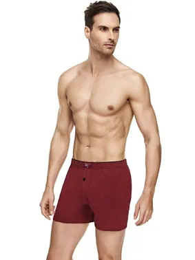 Tutku Elit Tutku Elit Havlu Bel %100 Pamuk Erkek Penye Düz Boxer 1101