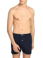 Tutku Elit Havlu Bel %100 Pamuk Erkek Penye Düz Boxer 1101 Lacivert görsel 9