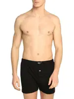 Tutku Elit Havlu Bel %100 Pamuk Erkek Penye Düz Boxer 1101 Siyah görsel 10