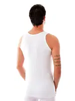 Tutku Elit Modal Klasik Erkek Atlet 1201 Beyaz detay görünüm