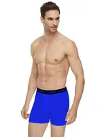 Tutku Elit Modal Likralı Erkek Spor Boxer 1252 Saks Mavi görsel 7