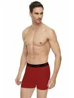 Tutku Elit Modal Likralı Erkek Spor Boxer 1252 Bordo görsel 8