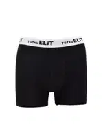 Tutku Elit Modal Likralı Erkek Spor Boxer 1252 Siyah görsel 13