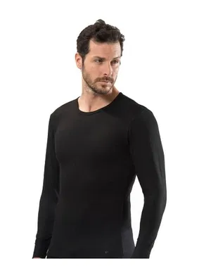 Tutku Elit Tutku Elit Sıfır Yaka Erkek Uzun Kollu Atlet 1302 - Alternatif Görünüm