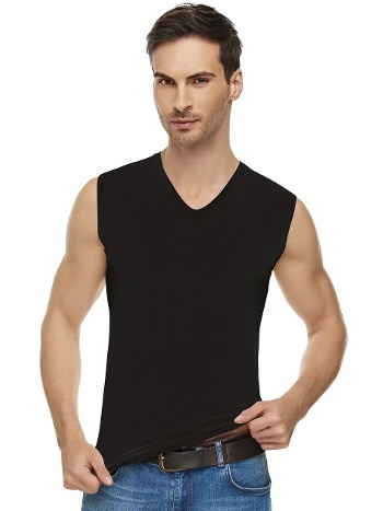 Tutku Elit Erkek V Yaka Sıfır Kol Atlet 1305