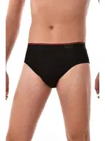 Tutku Elit Erkek İnce Bel Kemerli Slip Külot 1351 Siyah detay görünüm