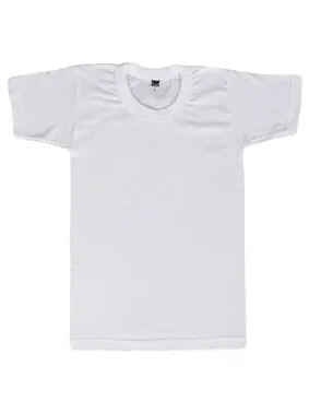 Tutku Tutku Erkek Çocuk %100 Pamuk Penye Sıfır Yaka Atlet 0128 - 6 Adet - Alternatif Görünüm