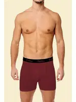 Tutku Erkek Pamuklu Spor Boxer 0400 Bordo görsel 5