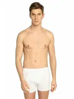 Likralı Boxer Tutku 0114 Beyaz farklı açı